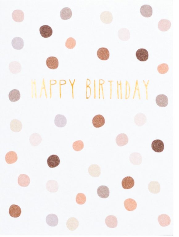 Mini kaart | Happy Birthday | Räder