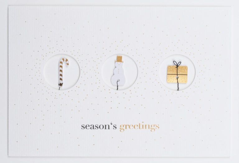 Kerstkaart | Season's greetings | Räder