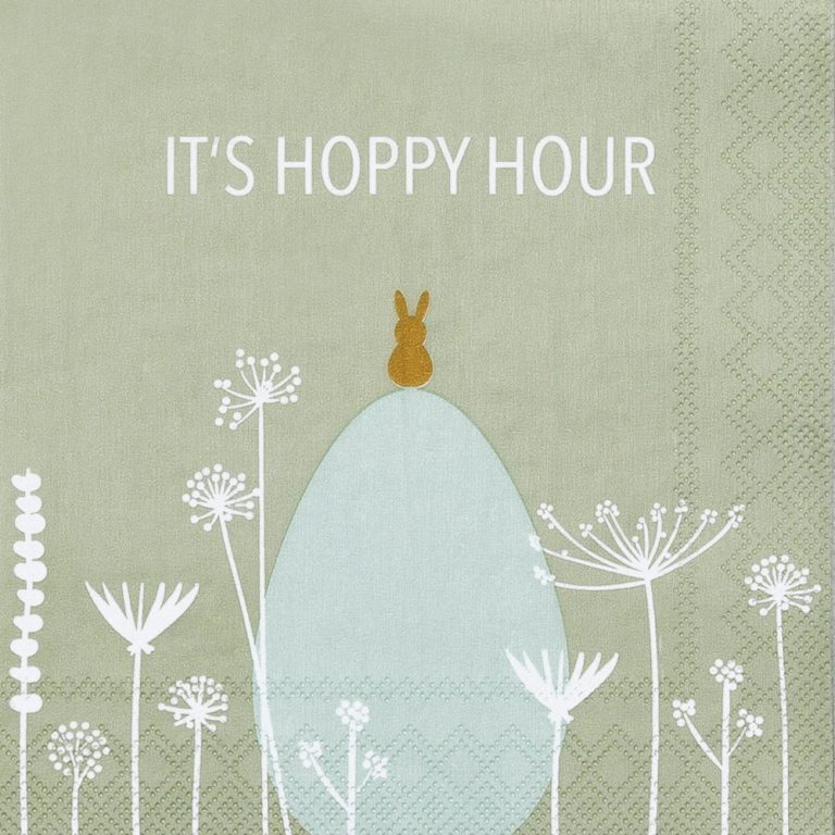 Servetten | It's hoppy hour | Räder