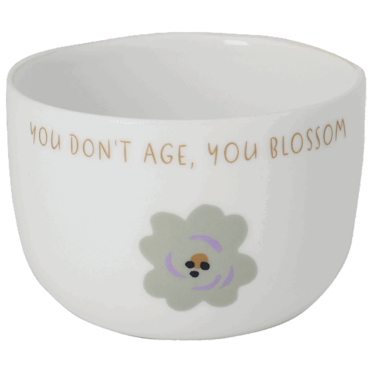 Waxinelichthouder | You don't age, you blossom | Räder