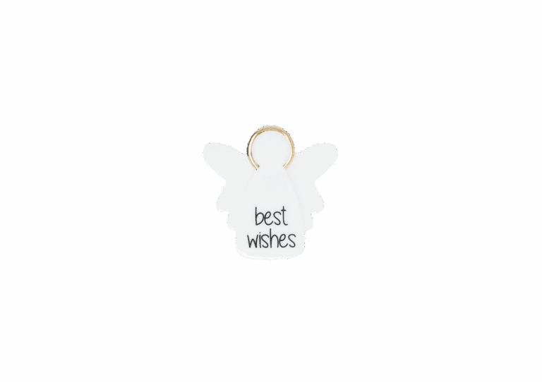 Porseleinen Engeltje | Best Wishes | Räder
