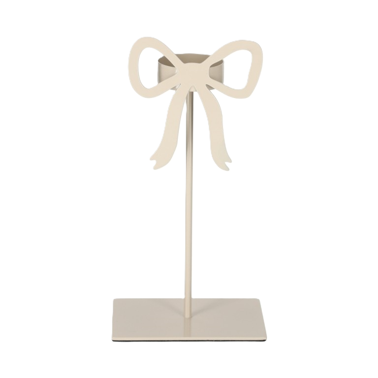 Theelichthouder | Strik Beige | Jens Living