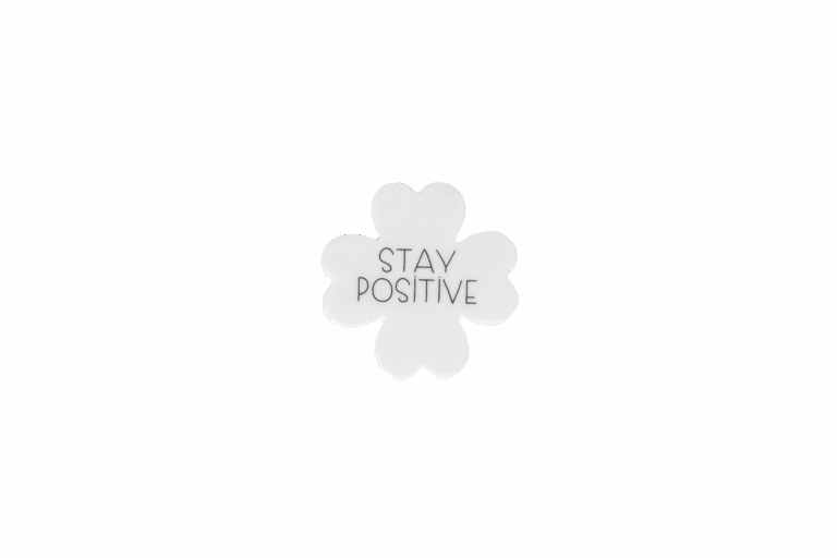 Klavertje Vier | Stay Positive | Räder