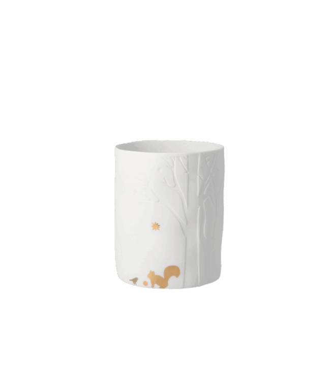 Waxinelichthouder | Eekhoorn | Räder