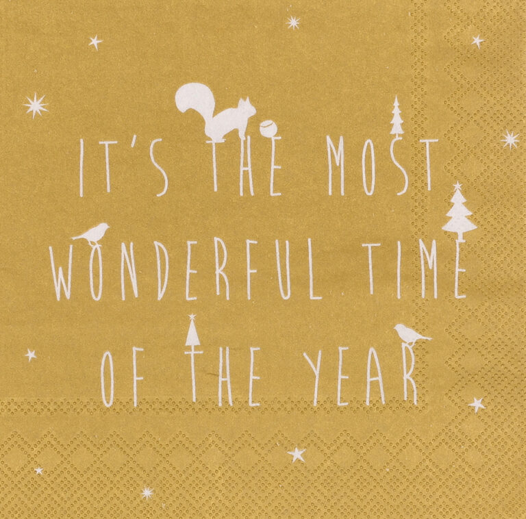 Servetten | It's the most wonderful time of the year | Räder