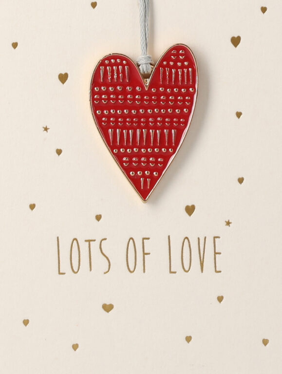 Cadeaukaart Hanger | Lots of Love | Räder
