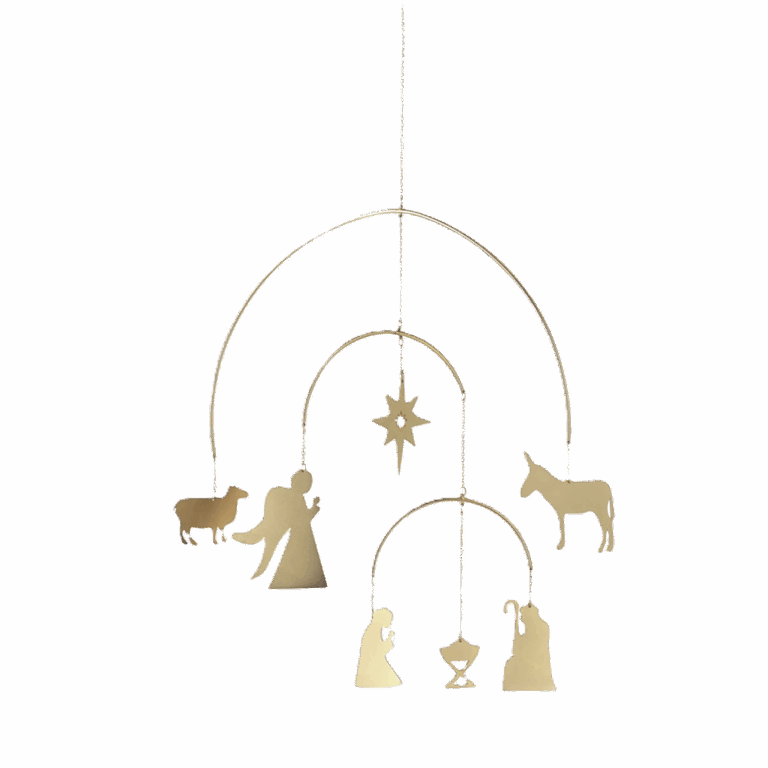 Kerstmobiel | Kerststal | Räder