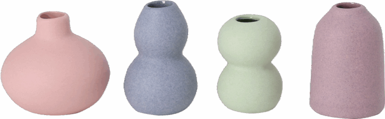 Mini Vaasjes | Pastel | Räder