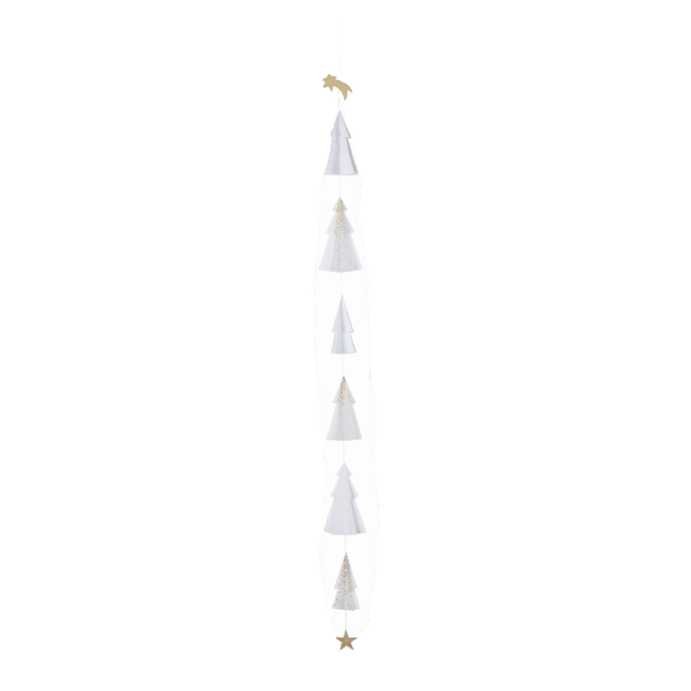 Hanger Lang | Dennenboom Ster | Räder