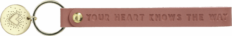 Sleutelhanger | Your heart knows the way | Räder