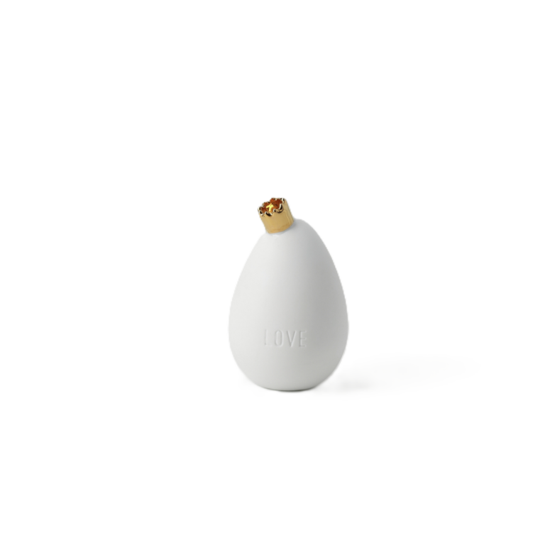 Porseleinen Ei | Love, Joy & Prosperity | Räder